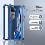 Vivo V40 Pro 5G Premium Infinity Energy Blue Airbags Printed Back Case