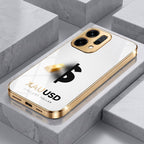 Oppo Reno 14 5G Luxury XAU/USD Gold Electroplated Glass Case