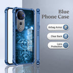 Vivo V40 Pro 5G Blue Diamond Airbags Printed Back Case