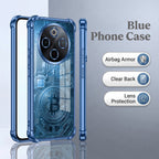 Vivo T4 5G Bitcoin Blue Airbags Printed Back Case