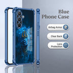 Samsung Galaxy A56 5G Premium Golden Trishul Airbags Printed Back Case