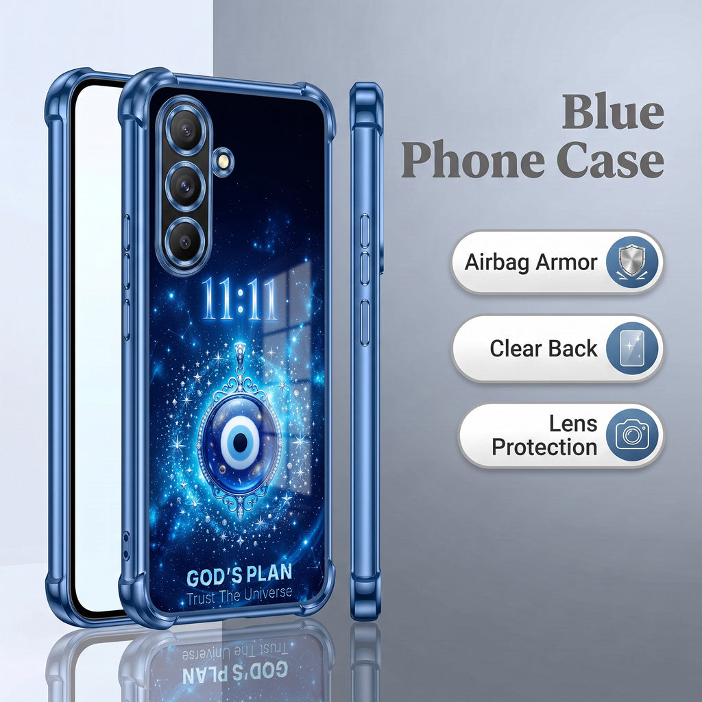 Samsung Galaxy A36 5G Premium God’s Plan Evil Eye Airbags Printed Back Case