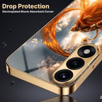 Oneplus Nord 5 5G Divine Hanuman Gold Electroplated Glass Phone Back Case