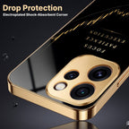 Oppo Reno 15 Mini 5G Focus Electroplated Gold Glass Case