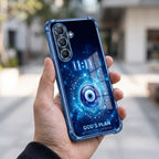 Samsung Galaxy A56 5G Premium God’s Plan Evil Eye Airbags Printed Back Case