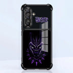 Samsung Galaxy A36 5G Wakanda Forever Dual-Tone Transparent Black Airbags Case