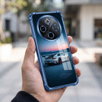 Vivo T4 5G Porsche Blue Airbags Printed Back Case