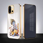 OnePlus 13s 5G Bal Krishna Blessings Gold Electroplated Glass Phone Back Case