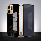 Oppo Reno 14 5G Focus Electroplated Gold Glass Case