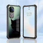 Vivo V50 5G Shadow Prowler Black Airbags Printed Back Case