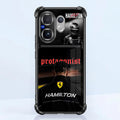 Vivo V60 5G Hamilton Dual-Tone Transparent Black Airbags Case