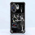 Vivo V60 5G Discipline Over Dual-Tone Transparent Black Airbags Case