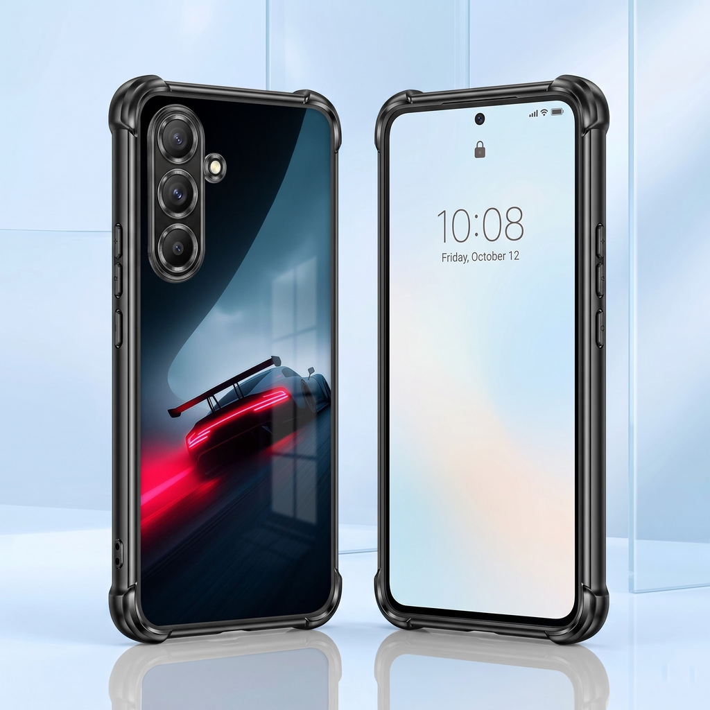 Samsung Galaxy A36 5G Midnight Racer Airbags Printed Back Case