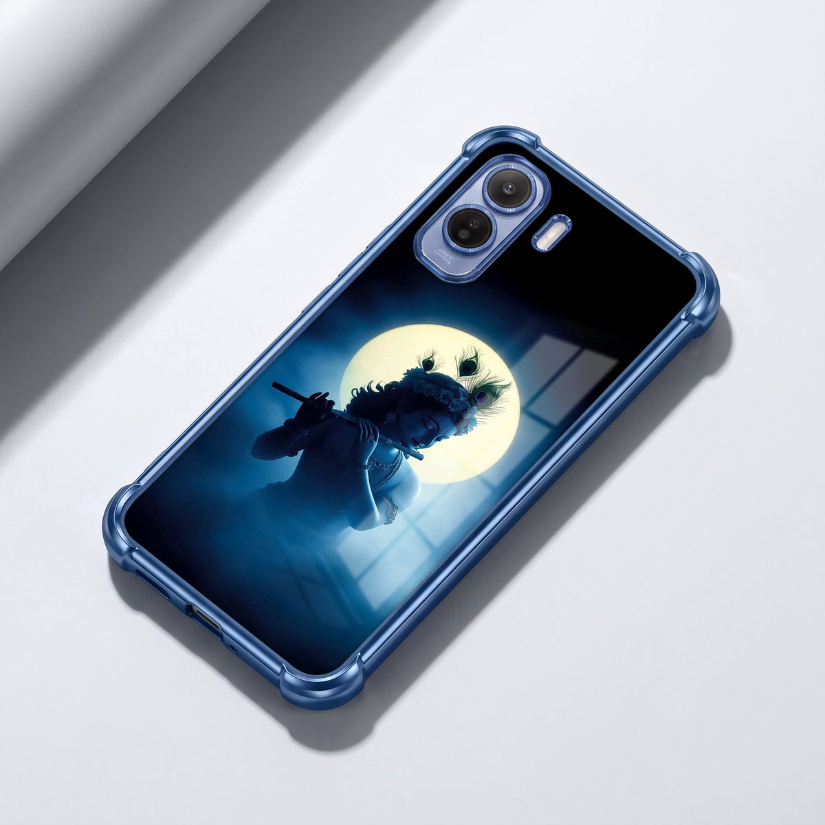 Vivo T5 Pro 5G Midnight Krishna Blue Airbags Printed Back Case