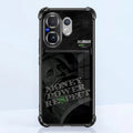 Vivo V60 5G Money Power Dual-Tone Transparent Black Airbags Case