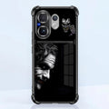 Vivo V60 5G Joker Smile Dual-Tone Transparent Black Airbags Case