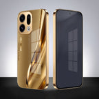 Oppo Find X9 5G Luxury Infinity Energy Gold Electroplated Glass Phone Case