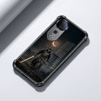 Vivo V40 Pro 5G Samurai Warrior Black Airbags Printed Back Case