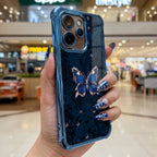 Oppo Reno 15 Pro Mini 5G Premium Golden Butterfly Airbags Printed Back Case