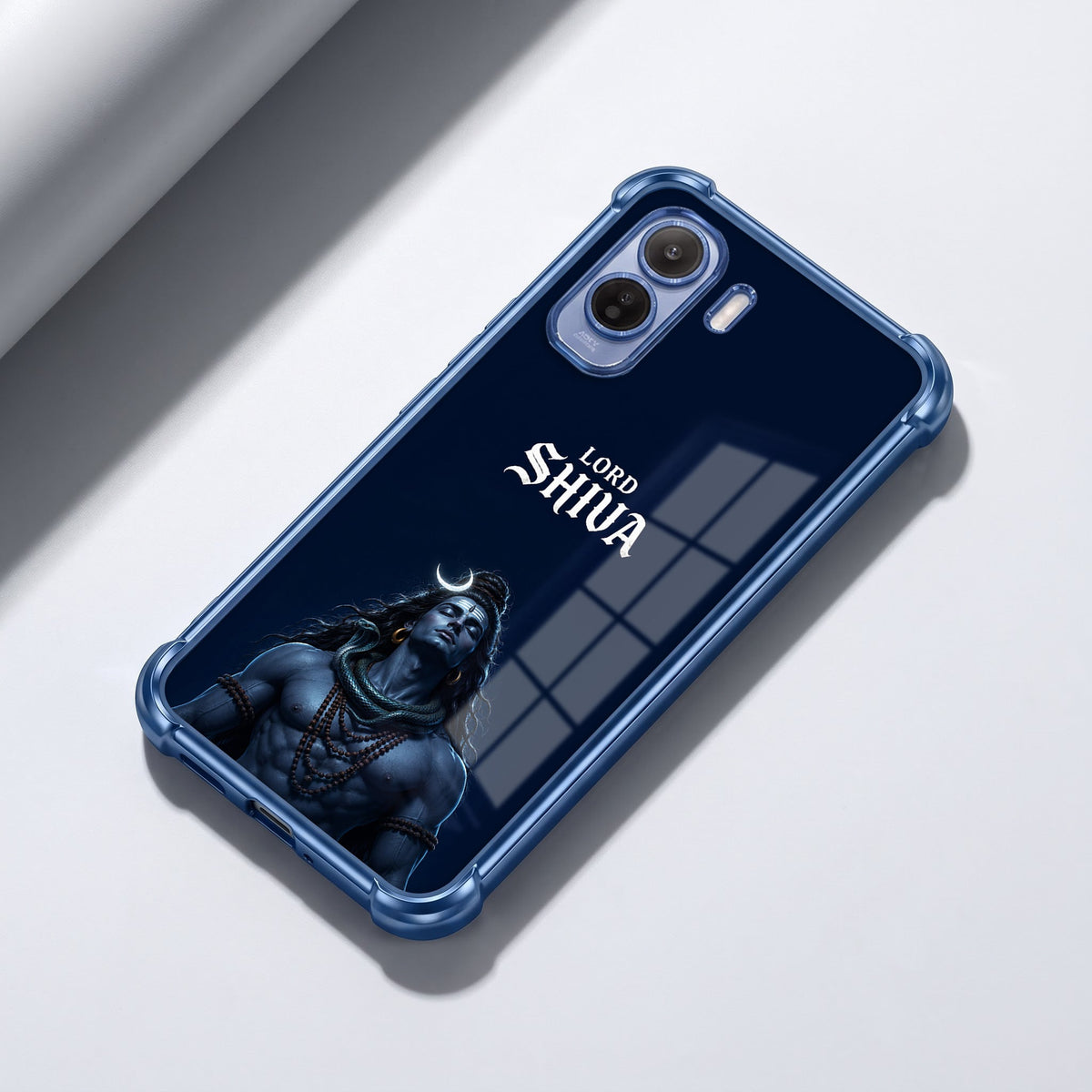 Vivo T5 Pro 5G Premium Lord Shiva Blue Airbags Printed Back Case
