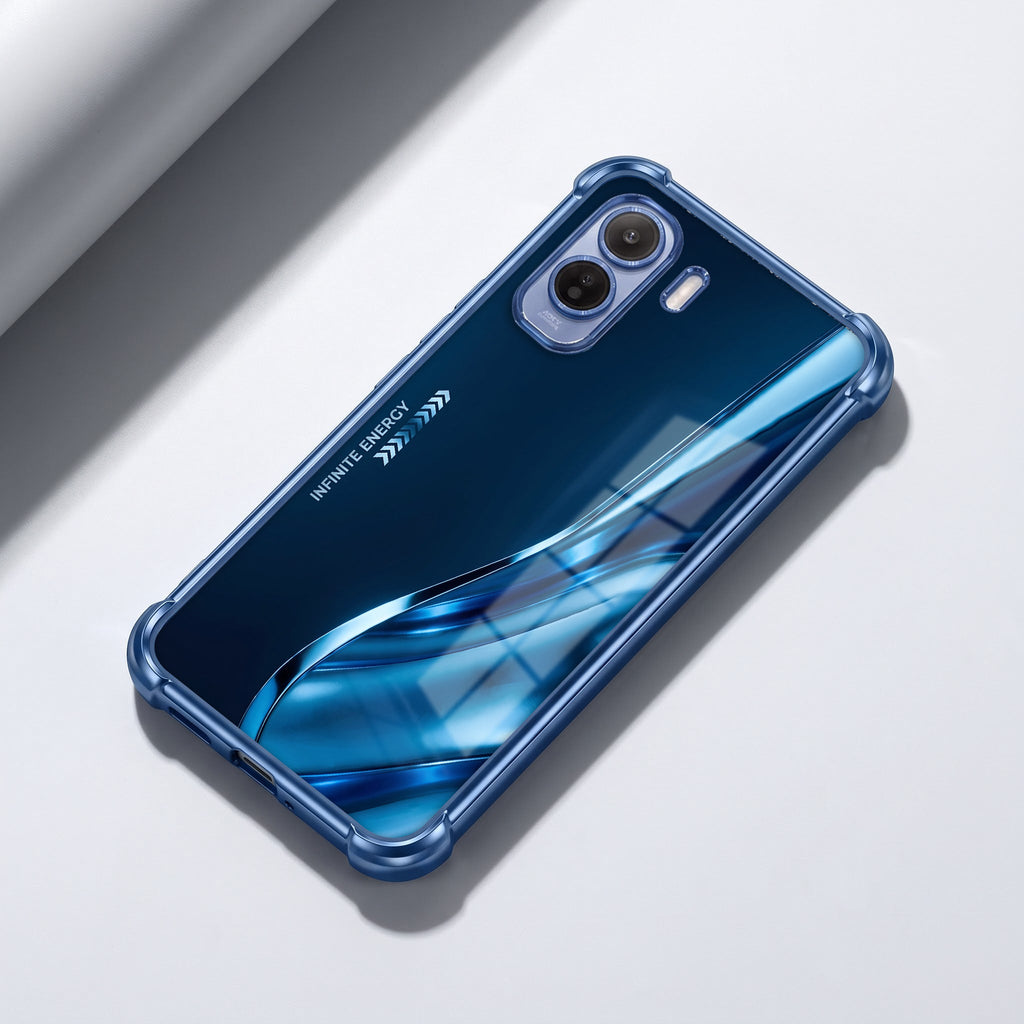 Vivo T5 Pro 5G Premium Infinity Energy Blue Airbags Printed Back Case