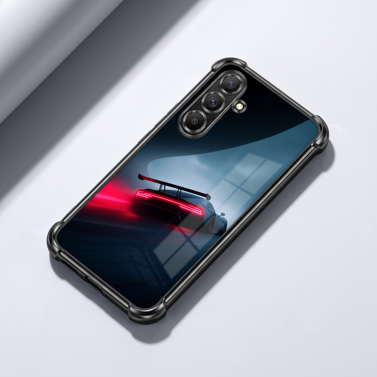 Samsung Galaxy A56 5G Midnight Racer Airbags Printed Back Case