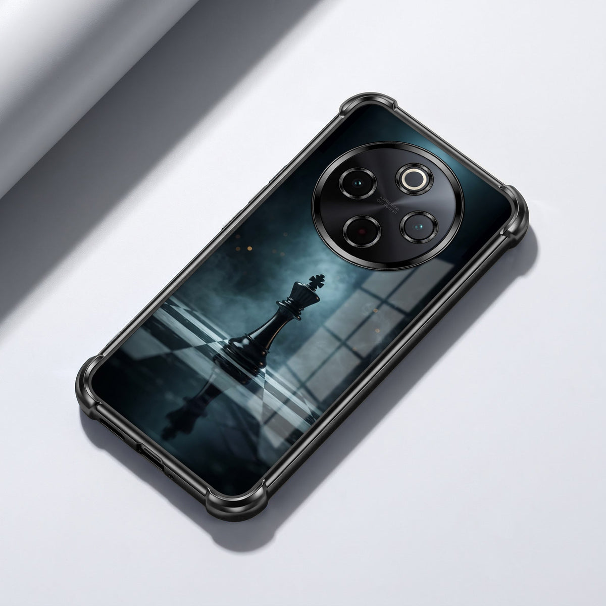 Vivo T4 5G Checkmate Black Airbags Printed Back Case