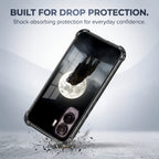 Vivo T5 Pro 5G Lunar Wolf Black Airbags Printed Back Case