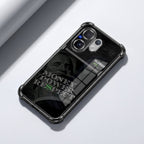Vivo V60 5G Money Power Dual-Tone Transparent Black Airbags Case
