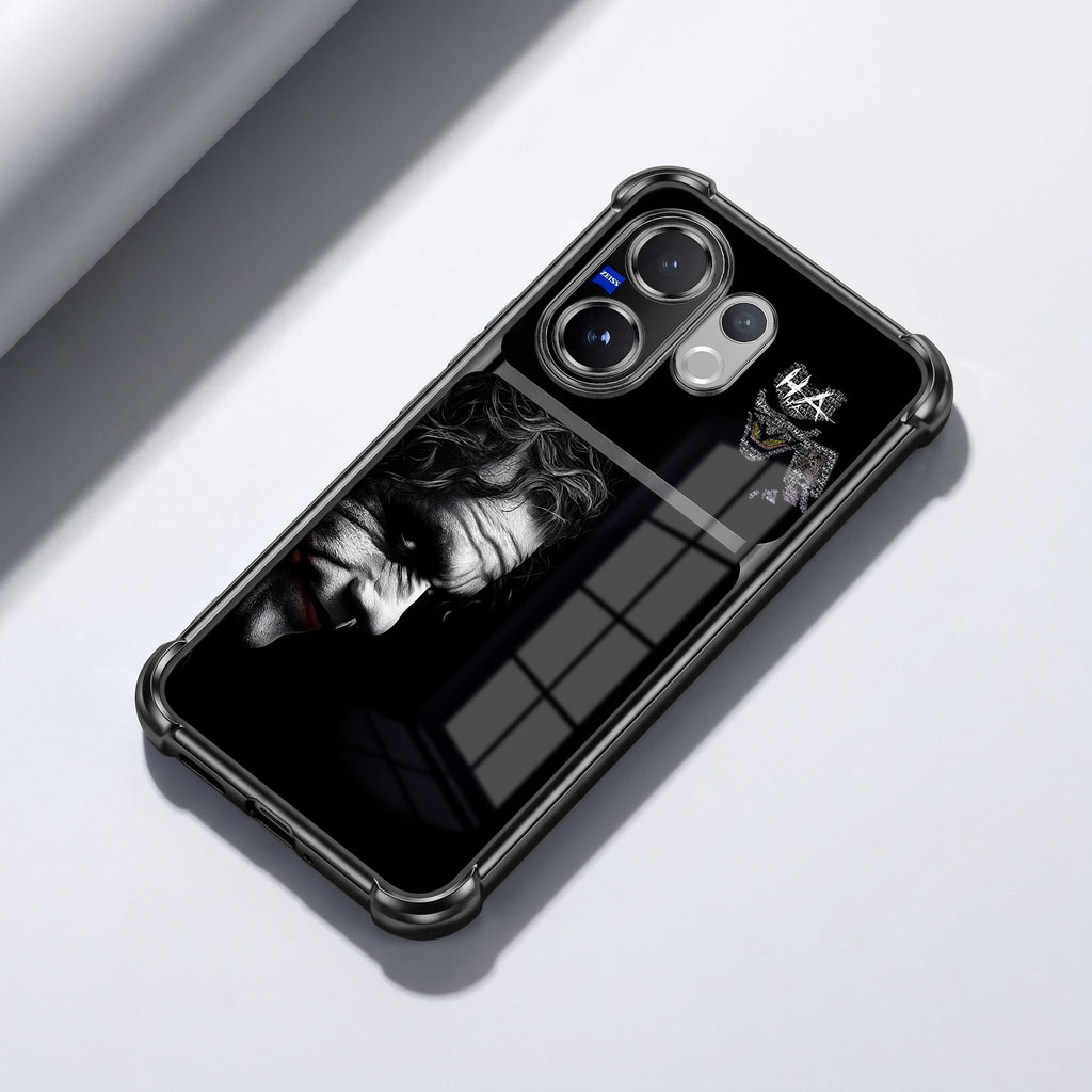 Vivo V60 5G Joker Smile Dual-Tone Transparent Black Airbags Case