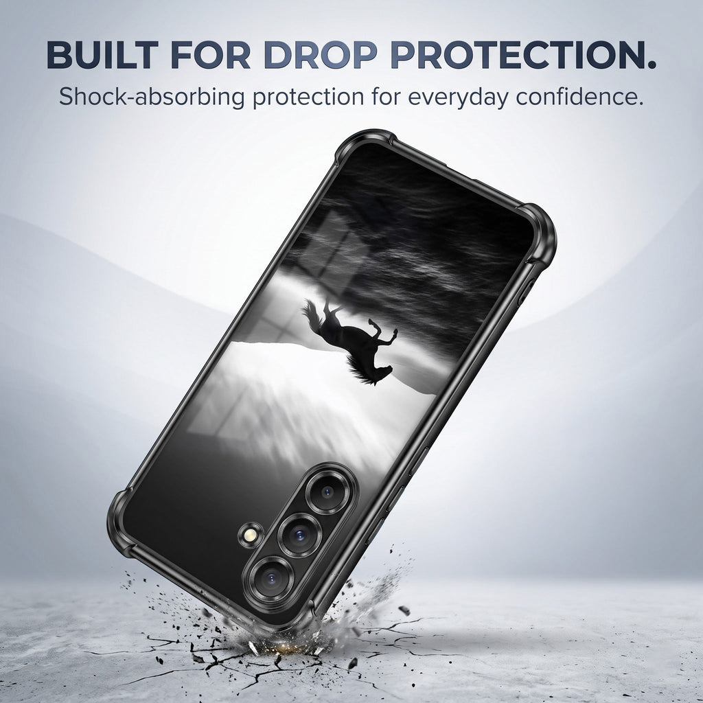 Samsung Galaxy A36 5G Running Horse Printed Back Case