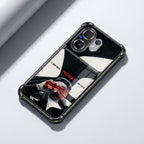 Vivo V60 5G Money Mindset Dual-Tone Transparent Black Airbags Case