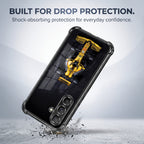 Samsung Galaxy A56 5G F1 Racing Cars Airbags Printed Back Case