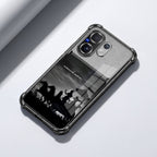 Vivo V60 5G Mahabharat Divine Dual-Tone Transparent Black Airbags Case