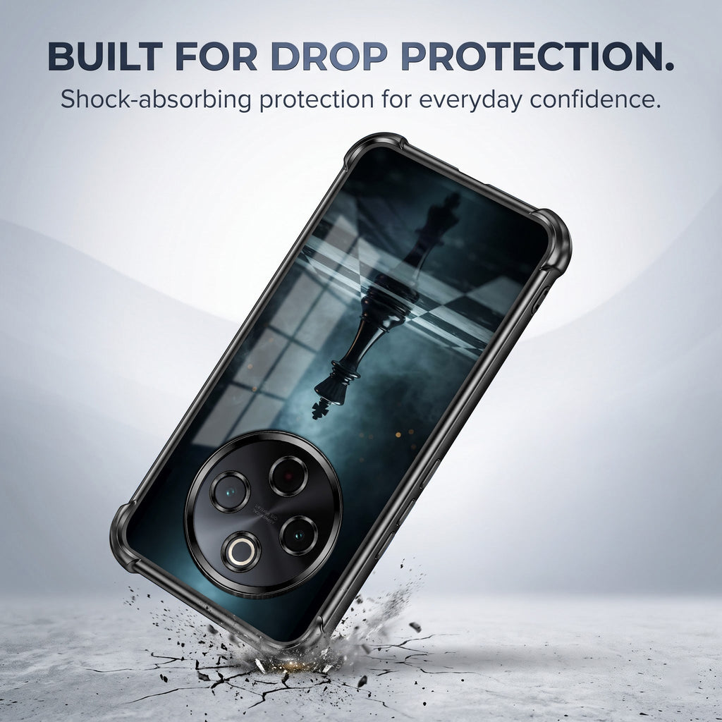 Vivo T4 5G Checkmate Black Airbags Printed Back Case