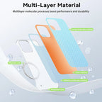 Oppo Reno13 5G Frameless Magnetic Wireless Charging Case — Ultra-Slim Clear MagSafe Compatible Cover