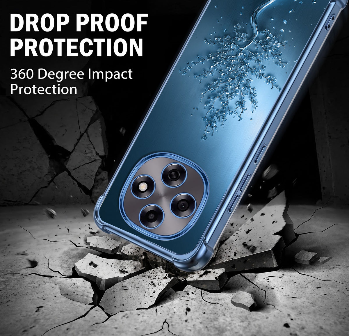 Oppo F31 Pro 5G Faith Tree Blue Airbags Printed Back Case