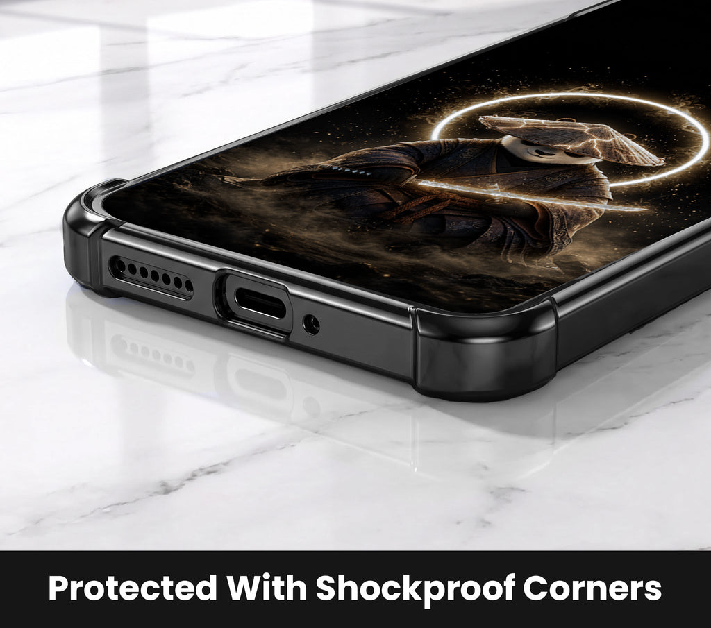 Vivo T5 Pro 5G Warrior Panda Black Airbags Printed Back Case