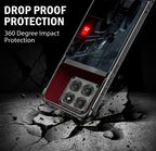 Motorola Edge 60 Pro 5G Black Beast 4x4 Dual-Tone Transparent Black Airbags Case