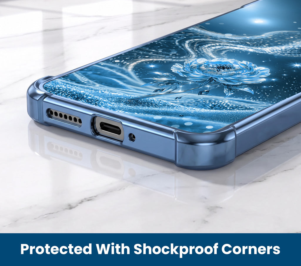 One Plus Nord 4 5G Blue Rose Airbags Printed Back Case