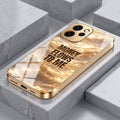 Oppo Reno 15 Pro Mini 5G Money Flows To Me Gold Electroplated Glass Phone Back Case