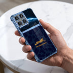 Motorola Edge 60 Pro 5G World Is Mine Dual-Tone Transparent Blue Airbags Case