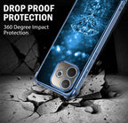 Oppo A5 Pro 5G Blue Diamond Airbags Printed Back Case