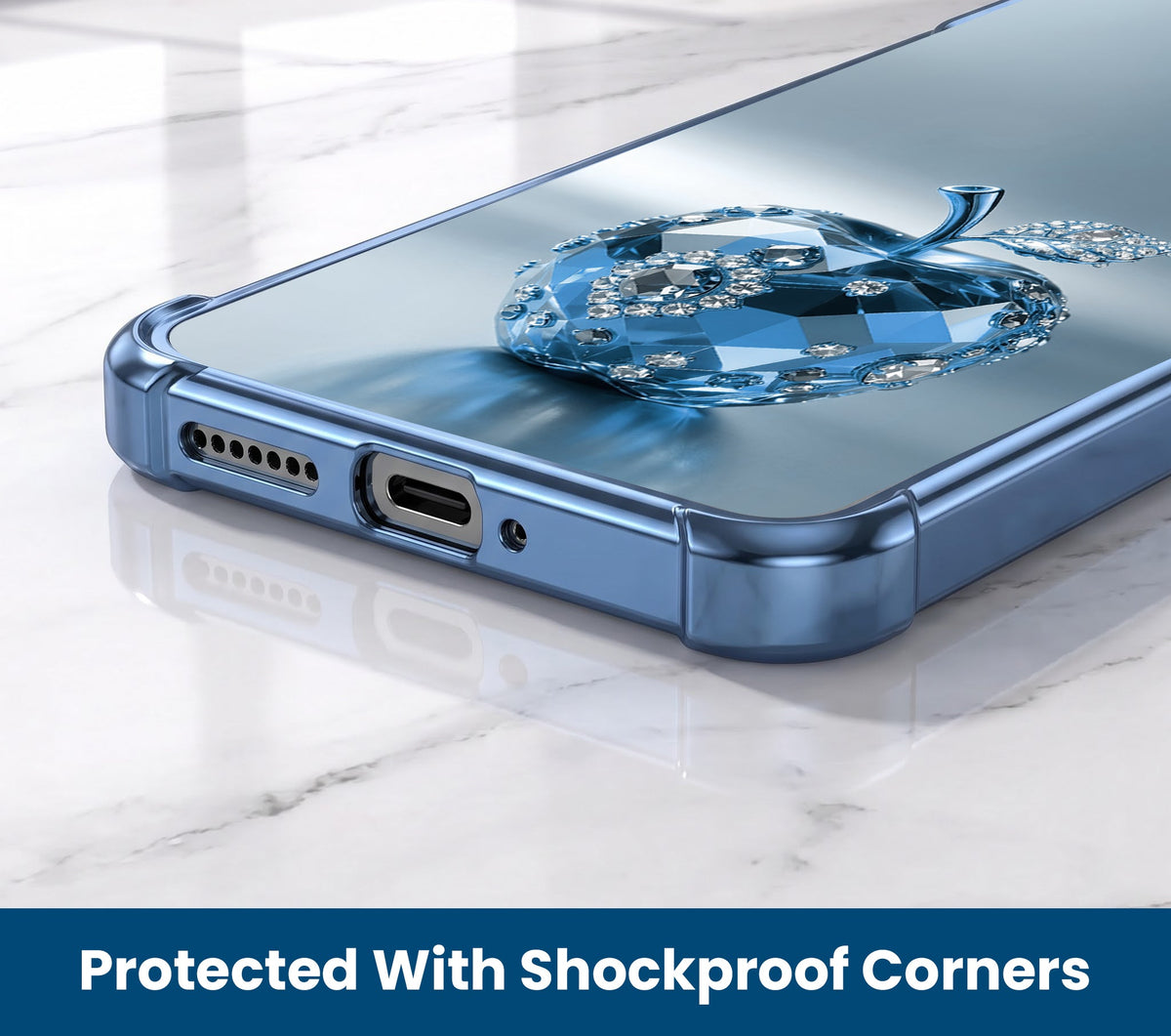 One Plus Nord 4 5G Blue Apple Airbags Printed Back Case