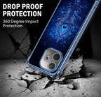 Oppo A5 Pro 5G Premium Peacock Feather Blue Airbags Printed Back Case