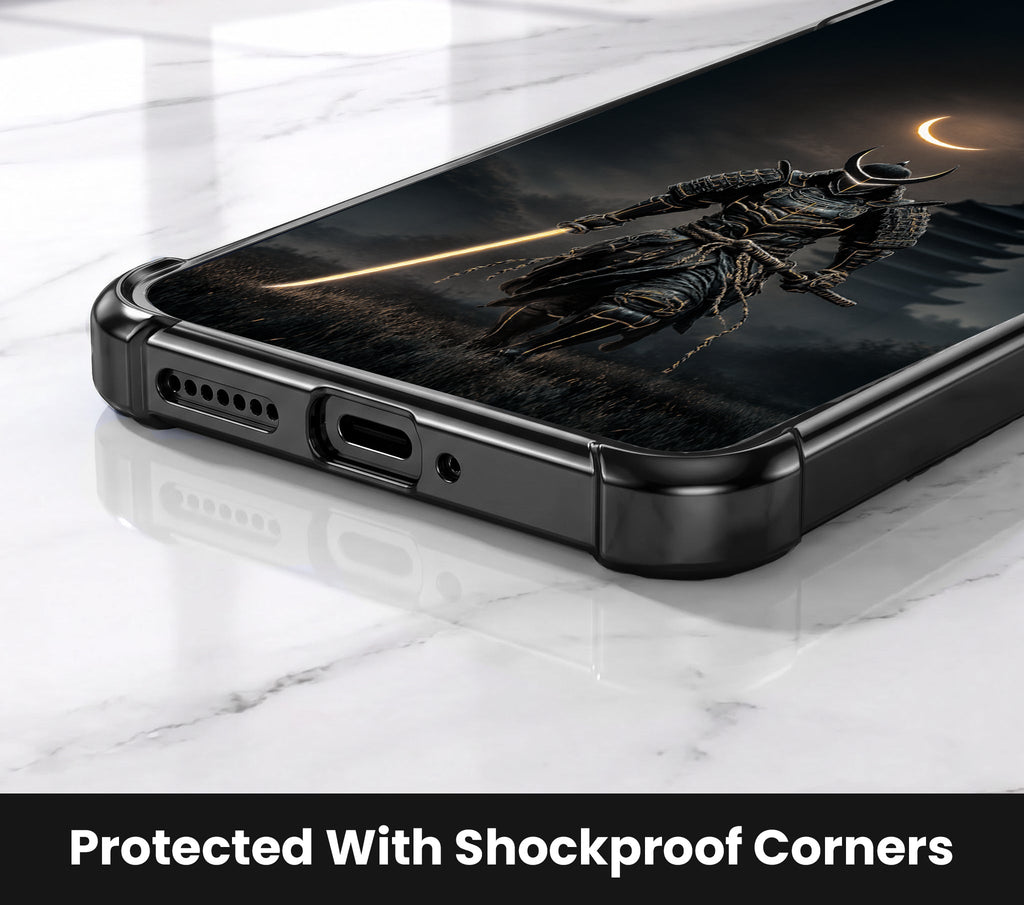 Oppo F31 Pro 5G Samurai Warrior Black Airbags Printed Back Case