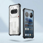 Nothing Phone 3a 5G Anti-Yellow Electroplating Transparent Airbags Case