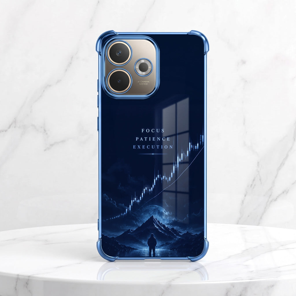 Oppo A5 Pro 5G Focus Blue Airbags Printed Back Case