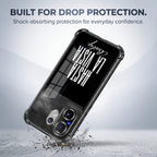Vivo V60 5G Joker Smile Dual-Tone Transparent Black Airbags Case