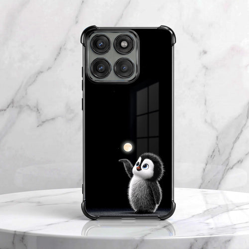 Motorola Edge 60 Pro 5G Moonlight Penguin Airbags Printed Back Case